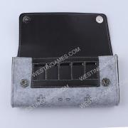 Deluxe Travel Carrying Pouch Case with clip-on strap for Switch Lite - Grey 05