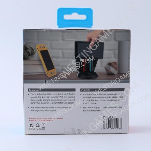 4in1 Multi-function DC 15V Fast Charging Controller and Console Stand for Nintendo Swtich and Lite - Image 6