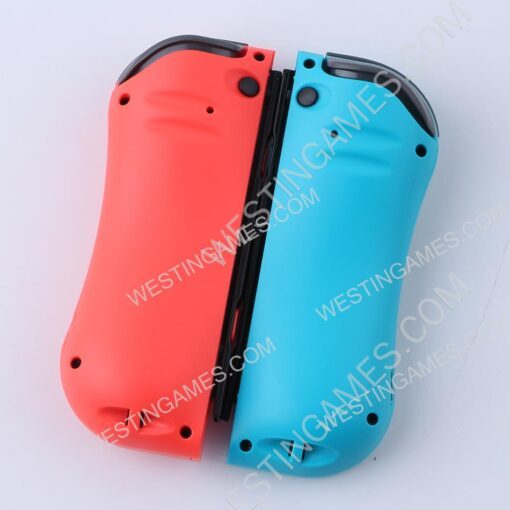 NGC Style Left and Right Wireless Joycon Controller with NFC for Switch - Red and Blue - Image 4