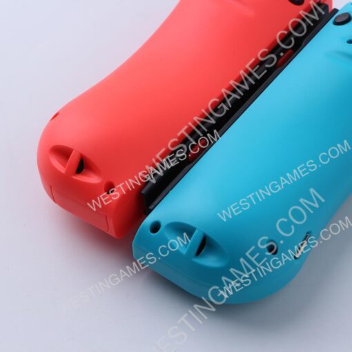 NGC Style Left and Right Wireless Joycon Controller with NFC for Switch - Red and Blue - Image 6