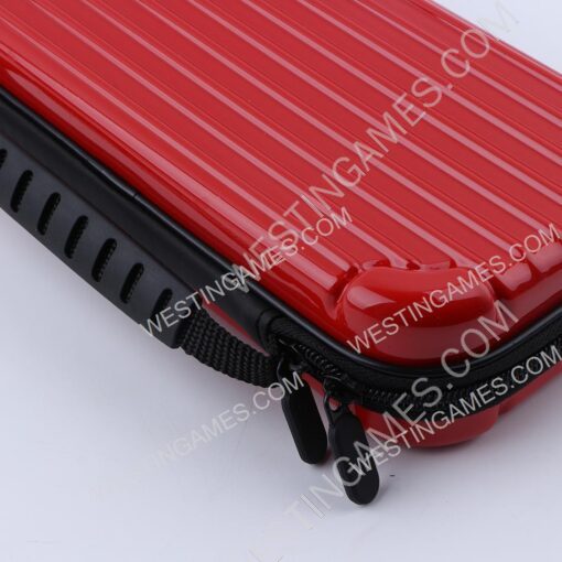 Protective Storage Hard Case Carrying Bag for Switch - Red - Image 2