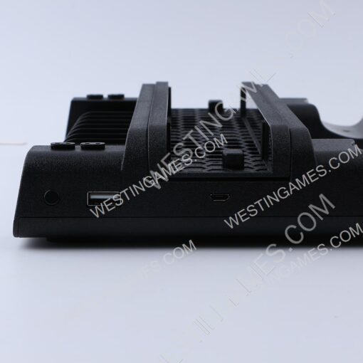 New Multifunctional Cooling Stand with Discs Slot and Controller Charging Adapter for PS4/Slim/PRO - Image 8