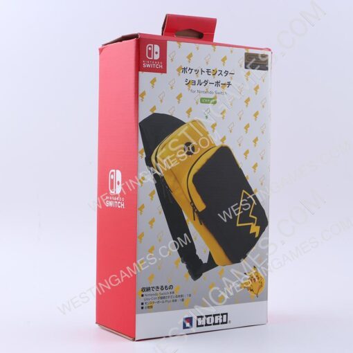 NEW Fashion Backpack Travel Bag Holds for NS Switch - Pikachu