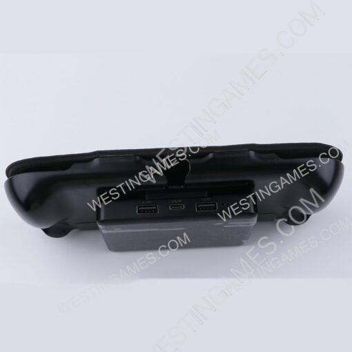 Back Battery with leather Cover Case 5000mAh for Switch Lite - Image 5
