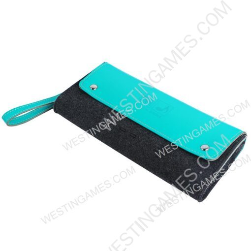 Deluxe Travel Carrying Pouch Case with clip-on strap for Nintendo switch - Hatsune Miku - Image 2
