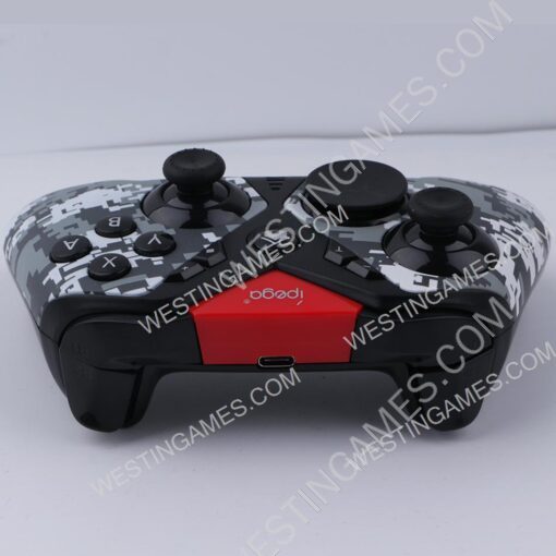 PG-SW-001 Wireless Bluetooth Gamepad Smartphone Game Controller for Switch Android PC Grey Camoufl - Image 4