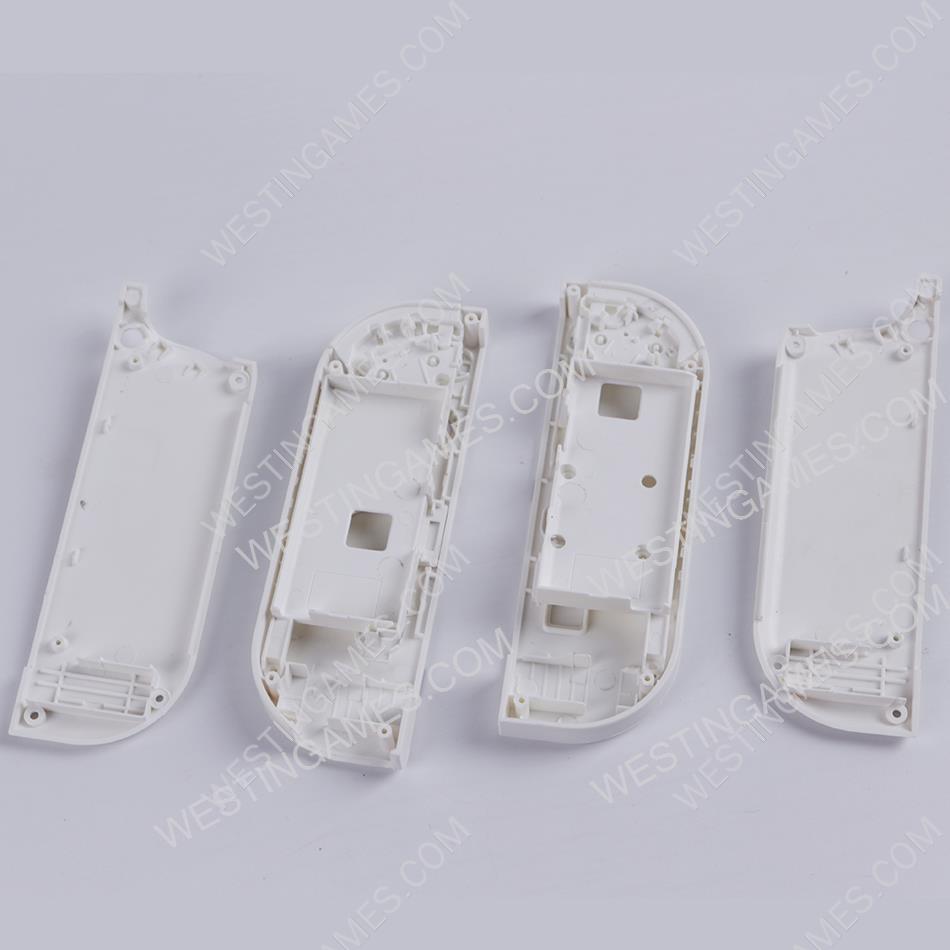 Left and Right Housing Cover Case Set for switch Joy-con White Black Mikey A - Image 3