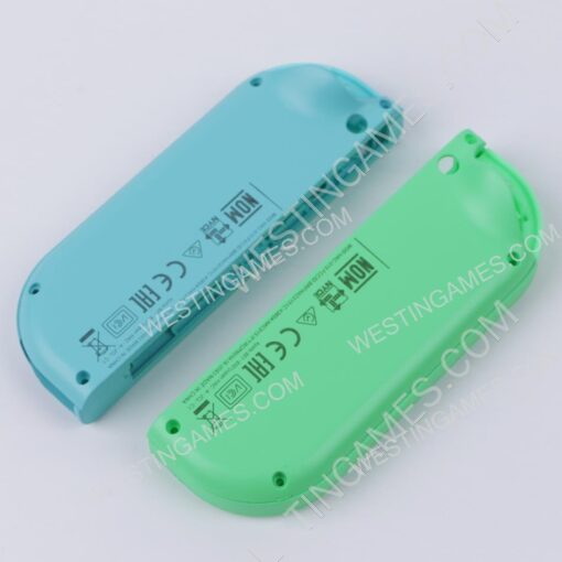 Left and Right Housing Cover Case Set for switch Joy-con light Blue and green - Image 2