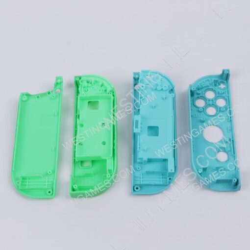 Left and Right Housing Cover Case Set for switch Joy-con light Blue and green - Image 3