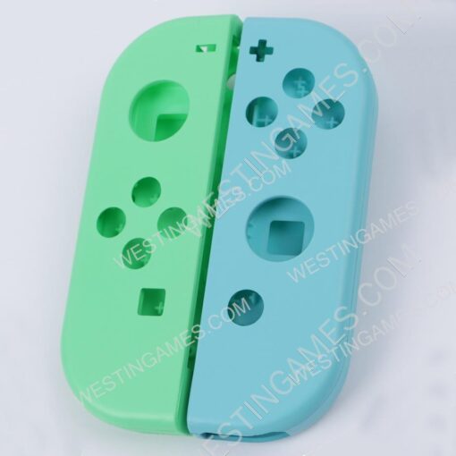 Left and Right Housing Cover Case Set for switch Joy-con light Blue and green - Image 4