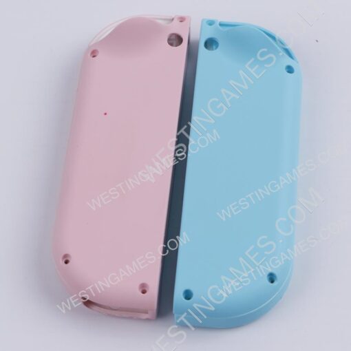 Handfeel Left and Right Housing Cover Case Set for Switch Joy-con light Blue and Pink - Image 2