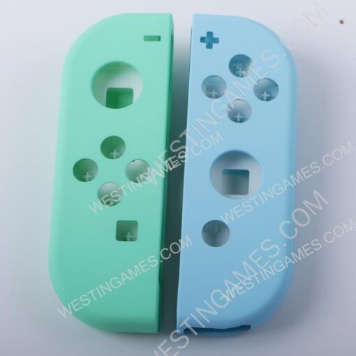 Handfeel Left and Right Housing Cover Case Set for Switch Joy-con light Green and Blue