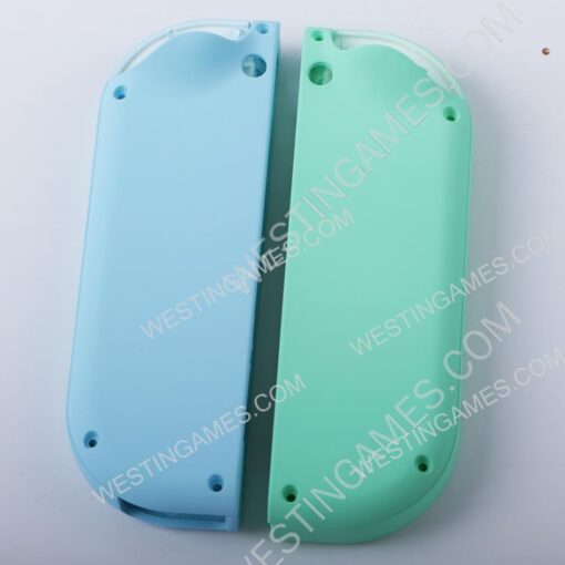 Handfeel Left and Right Housing Cover Case Set for Switch Joy-con light Green and Blue - Image 2