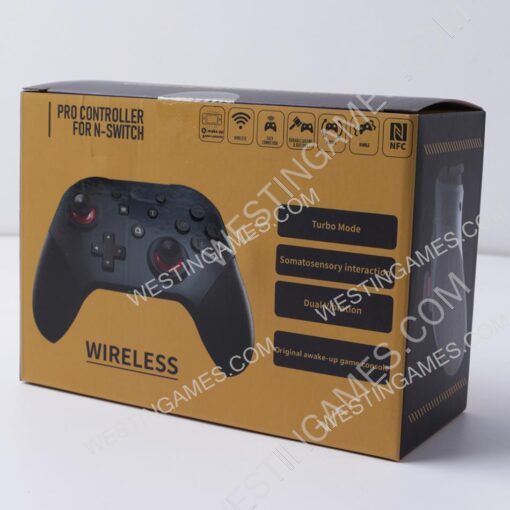 Bluetooth Wireless Handheld Controller Complete Function for Switch Black