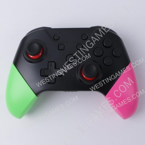 Bluetooth Wireless Handheld Controller Complete Function for Switch Green-Pink - Image 2
