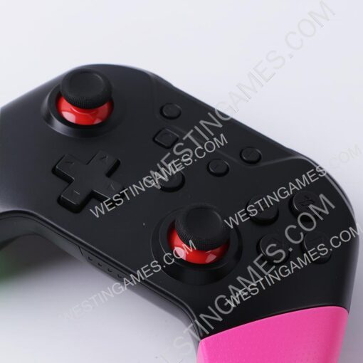 Bluetooth Wireless Handheld Controller Complete Function for Switch Green-Pink - Image 5