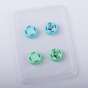 4in1 Animal Crossing Thumb Grips Analog Caps Silicone Rubber Kit For NS switch Joy-con 03