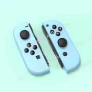 Handfeel Left and Right Housing Cover Case Set for switch Joy-con light blue
