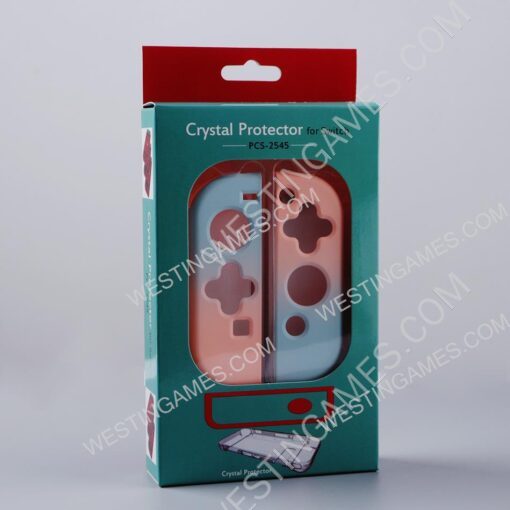 Handfeel Gradient Protecting Cover Case for Switch and joycon - Blue and Pink