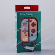 Handfeel Gradient Protecting Cover Case for Switch and joycon - Blue and Pink