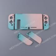 Handfeel Gradient Protecting Cover Case for Switch and joycon - Blue and Pink 02