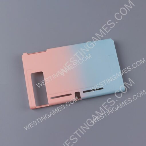 Handfeel Gradient Protecting Cover Case for Switch and joycon - Blue and Pink - Image 3