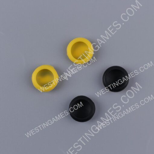 New 4in1 Thumb Grips Analog Caps Silicone Rubber For NS Switch - Picachu Tail - Image 3
