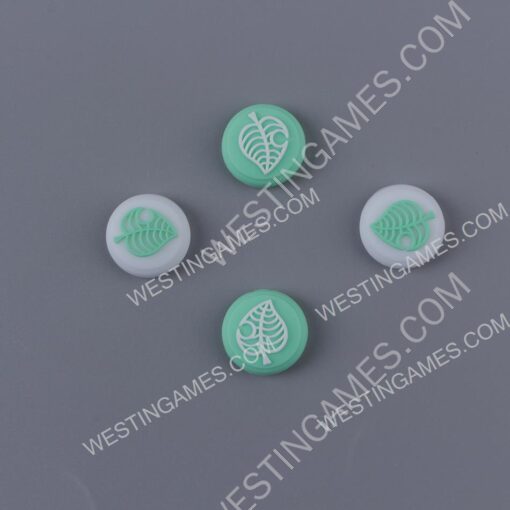 New 4in1 Thumb Grips Analog Caps Silicone Rubber For NS Switch - Animal Crossing - Image 2