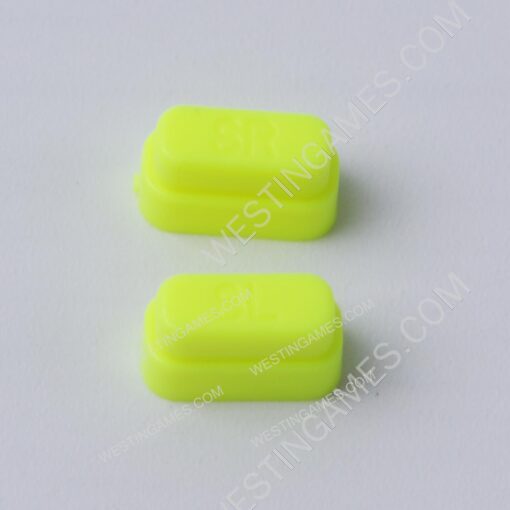 Replacmenet SL SR Plastic Button Set for Switch Joycon - Lemon Yellow