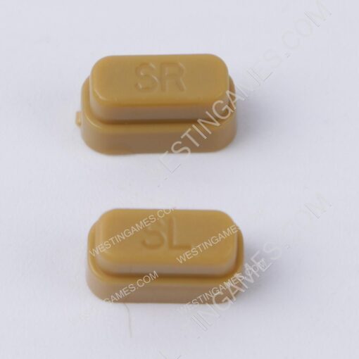 Replacmenet SL SR Plastic Button Set for Switch Joycon - Brown