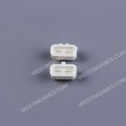 Replacmenet SL SR Plastic Button Set for Switch Joycon - White 02