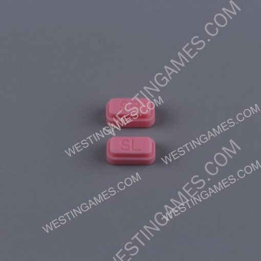 Replacmenet SL SR Plastic Button Set for Switch Joycon - Pink