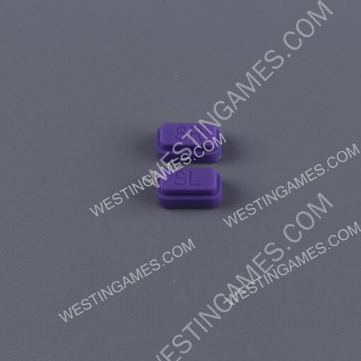 Replacmenet SL SR Plastic Button Set for Switch Joycon - Purple
