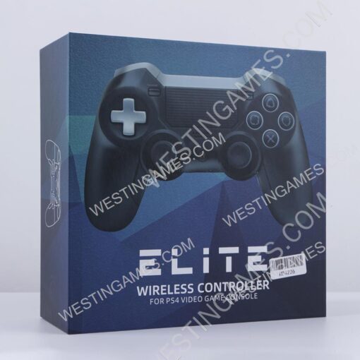 Bluetooth Wireless Elite Gamepad Controller for Playstation PS4 PC - Black