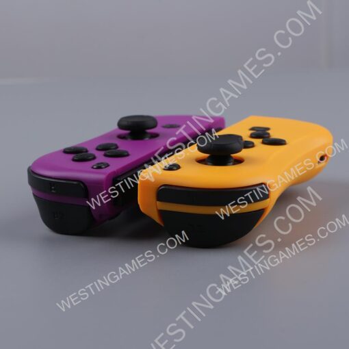 New Design Left and Right Wireless Joycon Controller for Switch Console Purple-Orange - Image 3