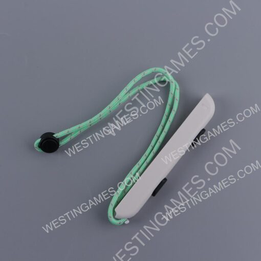 Strap Joycon Hand Wrist Lanyard Colorful Wristband for Switch - White with Green Wired - Image 2