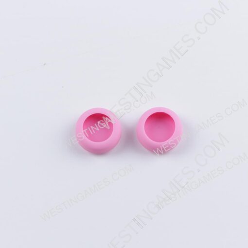 Rocker Supercap Thumb Grips Analog Caps Silicone Rubber For Switch Joy-con - Cat Paw Pink - Image 3
