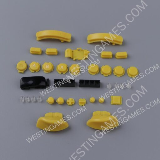 Complete Key Button Accessoires for Switch L R Joycon Controller - Yellow