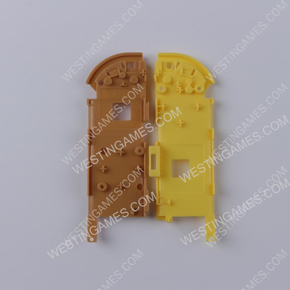 Left and Right Housing Cover Case Set for switch Joy-con Brown and Yellow Picachu - Image 3
