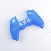 Protective Soft Silicone Skin Case for PS5 Controller - blue (Nude Packs) 02