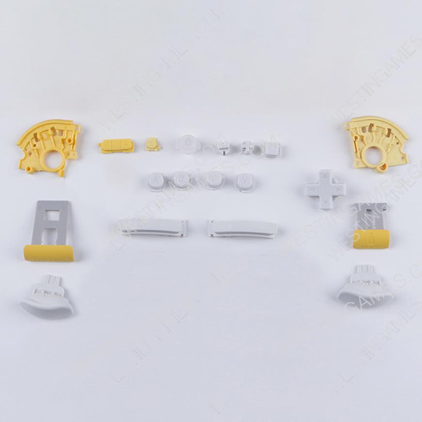 Original Complete Housing Shell Case with Button Key Replacement for Nintendo Switch Lite - Yellow - Image 4