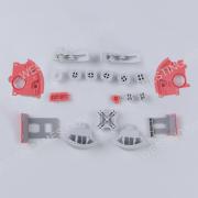 Original Complete ABXY and R L Key Button Accessoires for switch Lite - pink