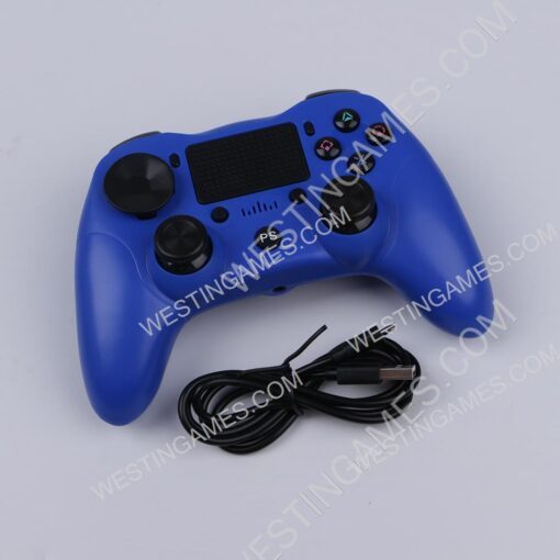 new Wireless Bluetooth Dualshock 4 Gamepad Controller for Playstation 4 PS4 Blue - Image 2
