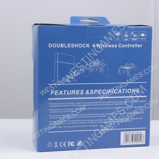 new Wireless Bluetooth Dualshock 4 Gamepad Controller for Playstation 4 PS4 Blue - Image 4