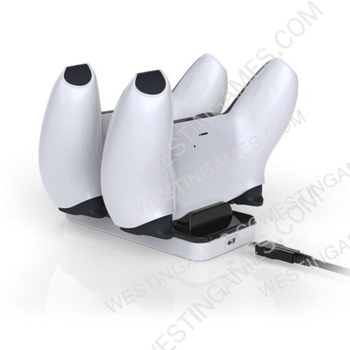 Dobe Dual Charging Dock Stand for ps5 Wireless Controller - Image 3