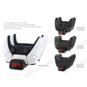 USB Dual Charging Dock with Charging Station LED Indicator for PS5 Xbox Series Switch Pro and Google Controller 04