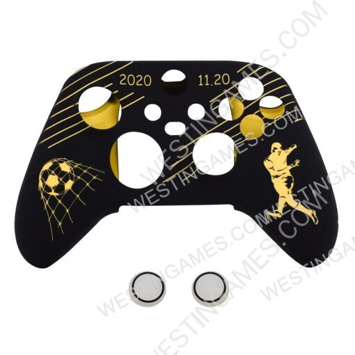 Protective Silicone Case with football Pattern + TPU Cap for Xbox Series X/S Controller 3 Colors - Image 2
