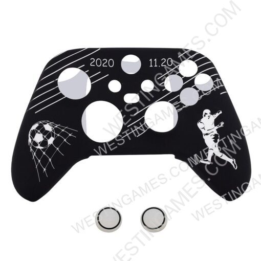 Protective Silicone Case with football Pattern + TPU Cap for Xbox Series X/S Controller 3 Colors - Image 4