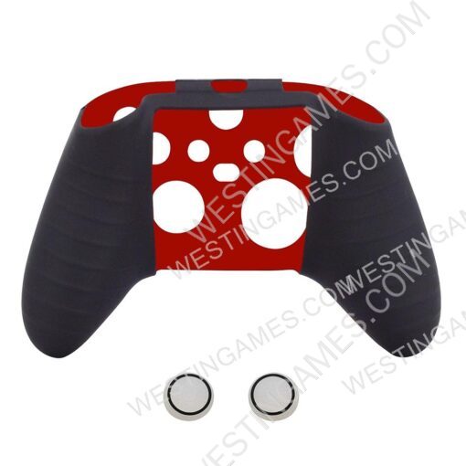 Protective Silicone Case with racing Pattern + TPU Cap for Xbox Series X/S Controller 3 Colors - Image 4