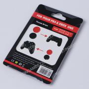4in1 Silicon Pimple Thumb Grip Analog Stick Cover Caps for ps4 PS3 XBOX 360 - Black 04